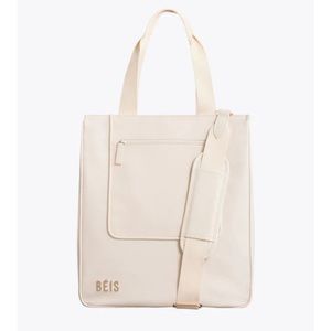 Beis North South Tote Cream